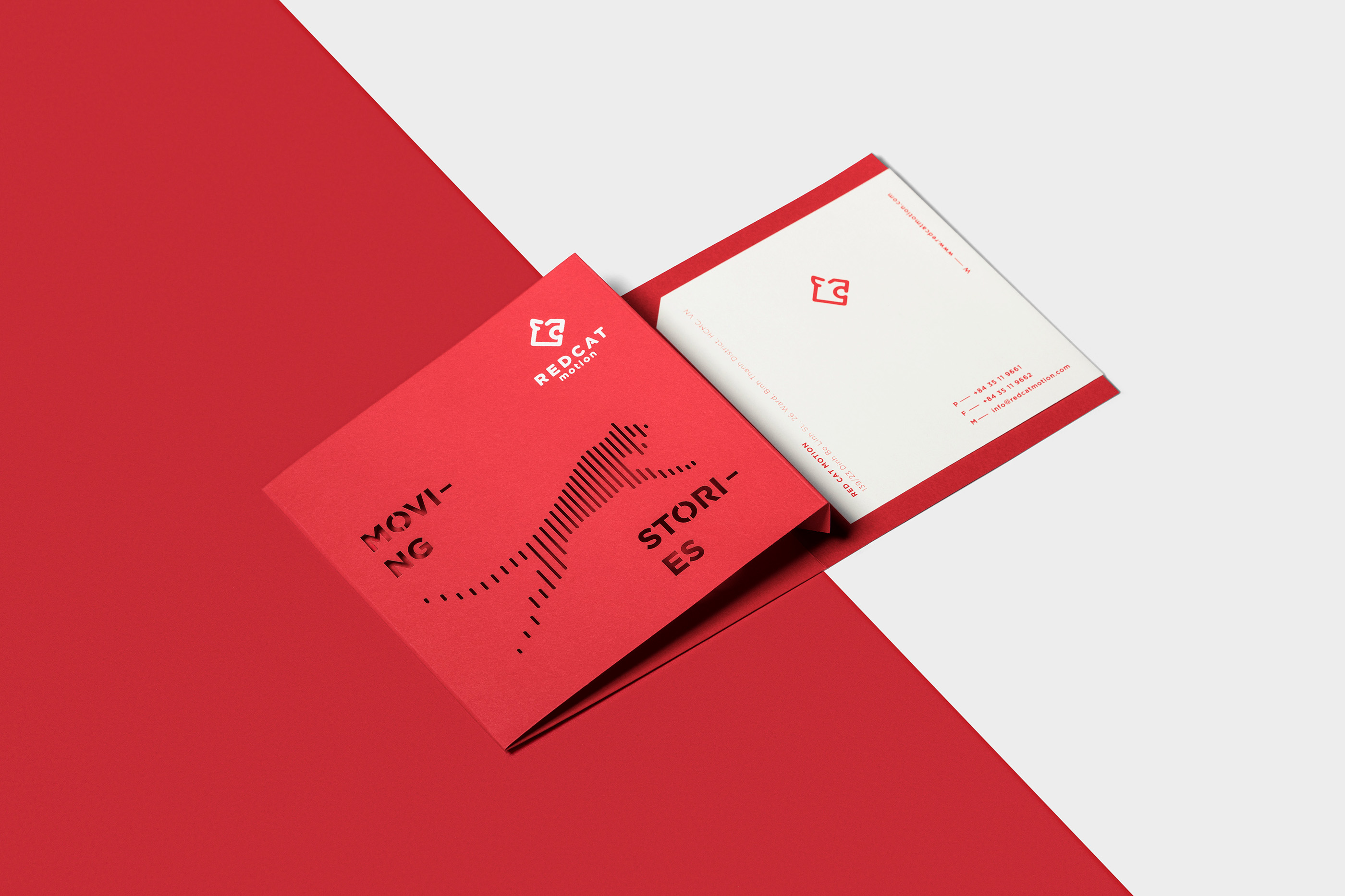 视频代理机构Red cat Motion品牌Vi设计