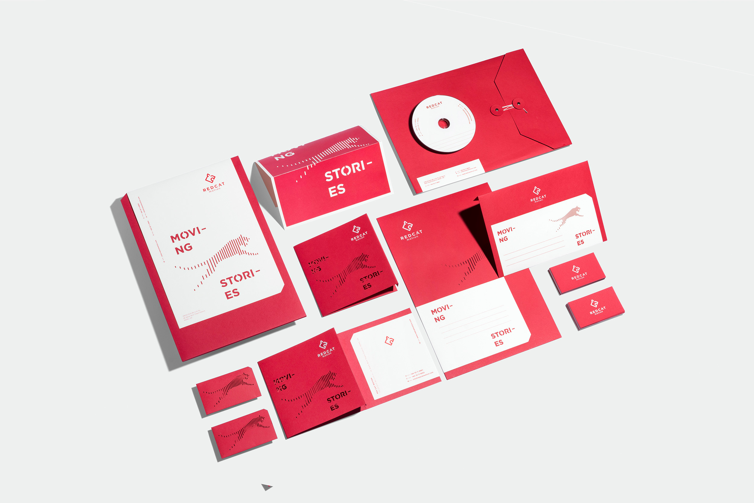 视频代理机构Red cat Motion品牌Vi设计