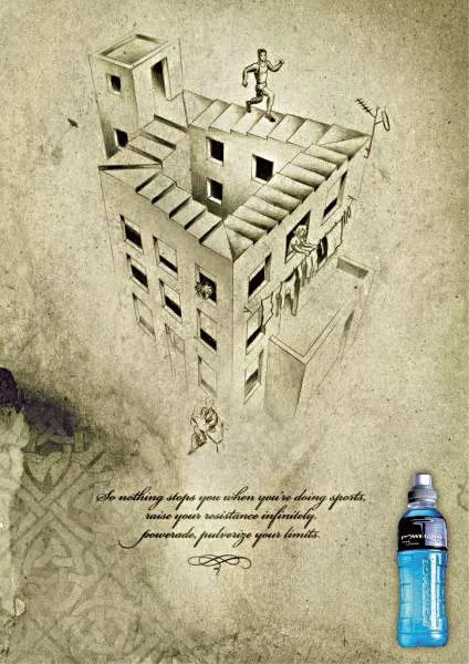 你的眼睛被骗了吗?世界视错觉广告赏析