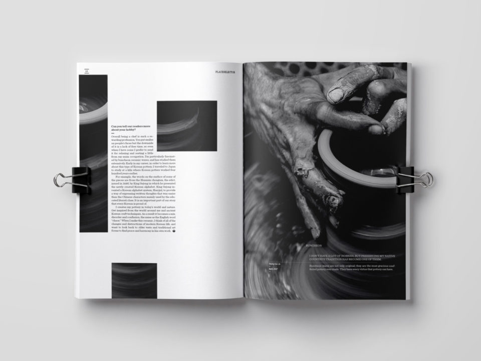 漂亮的杂志版面设计