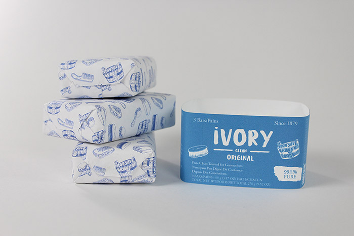 Ivory香皂包装设计
