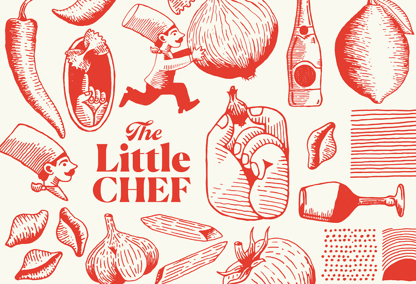 The Little Chef意大利面包装设计