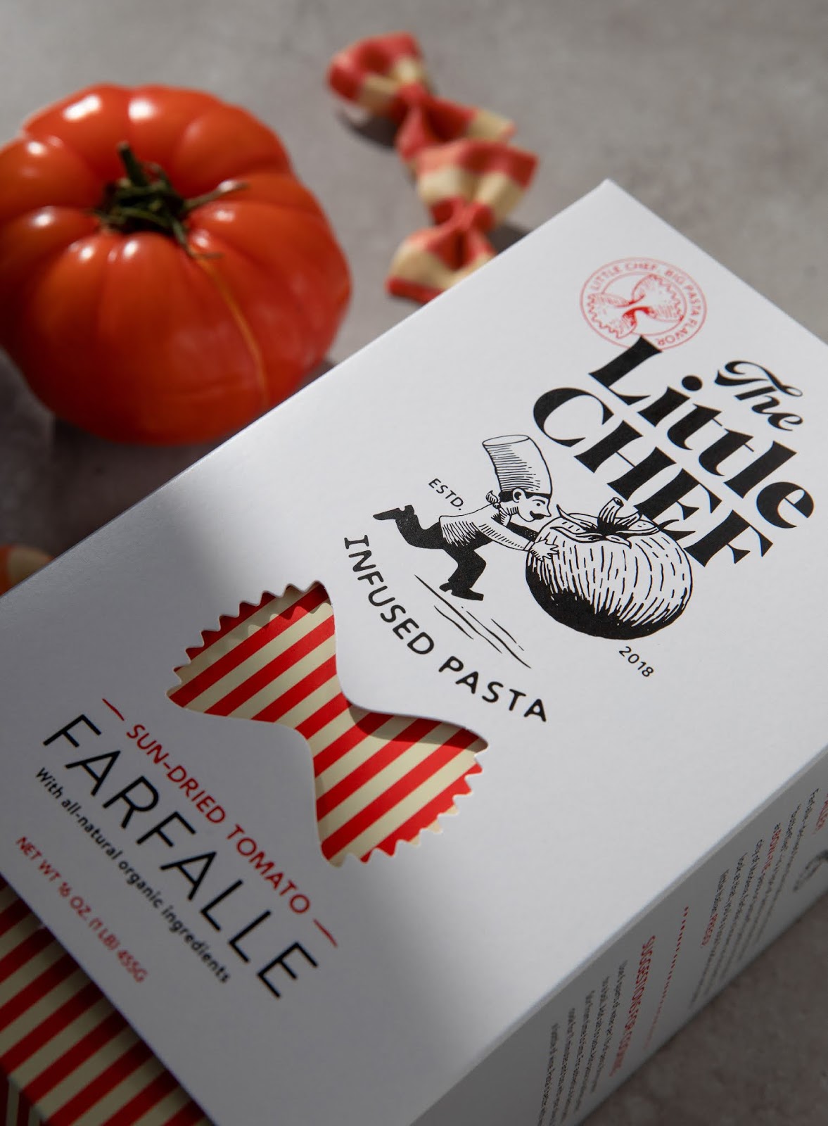 the little chef意大利面包装设计