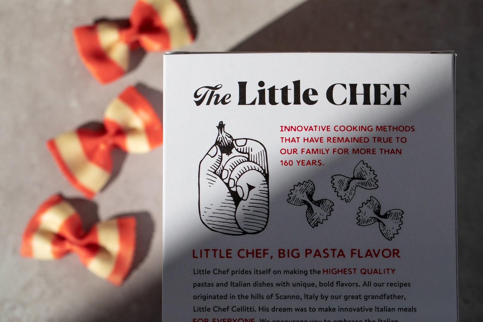 The Little Chef意大利面包装设计