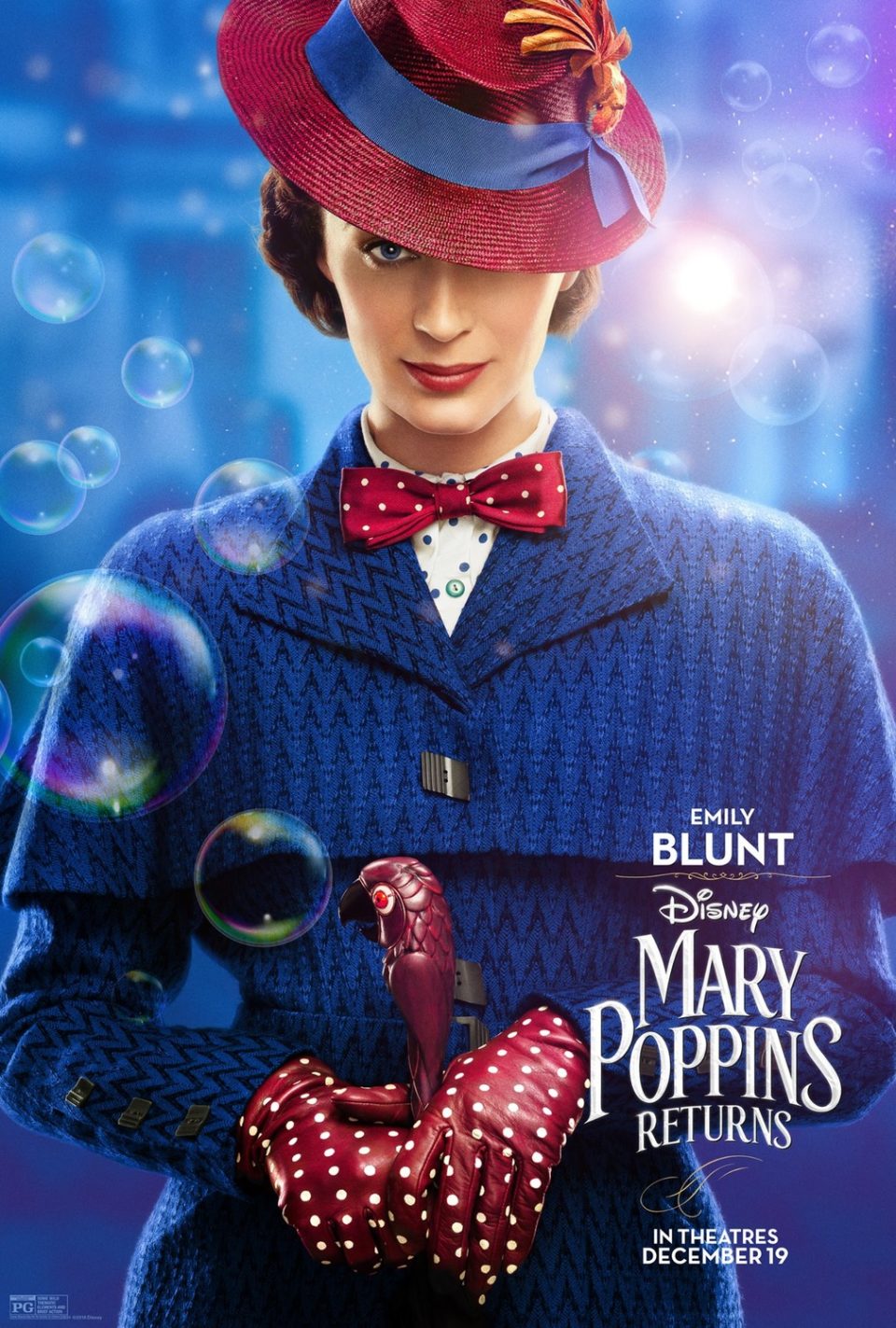 电影海报欣赏：新欢乐满人间(Mary Poppins Returns)