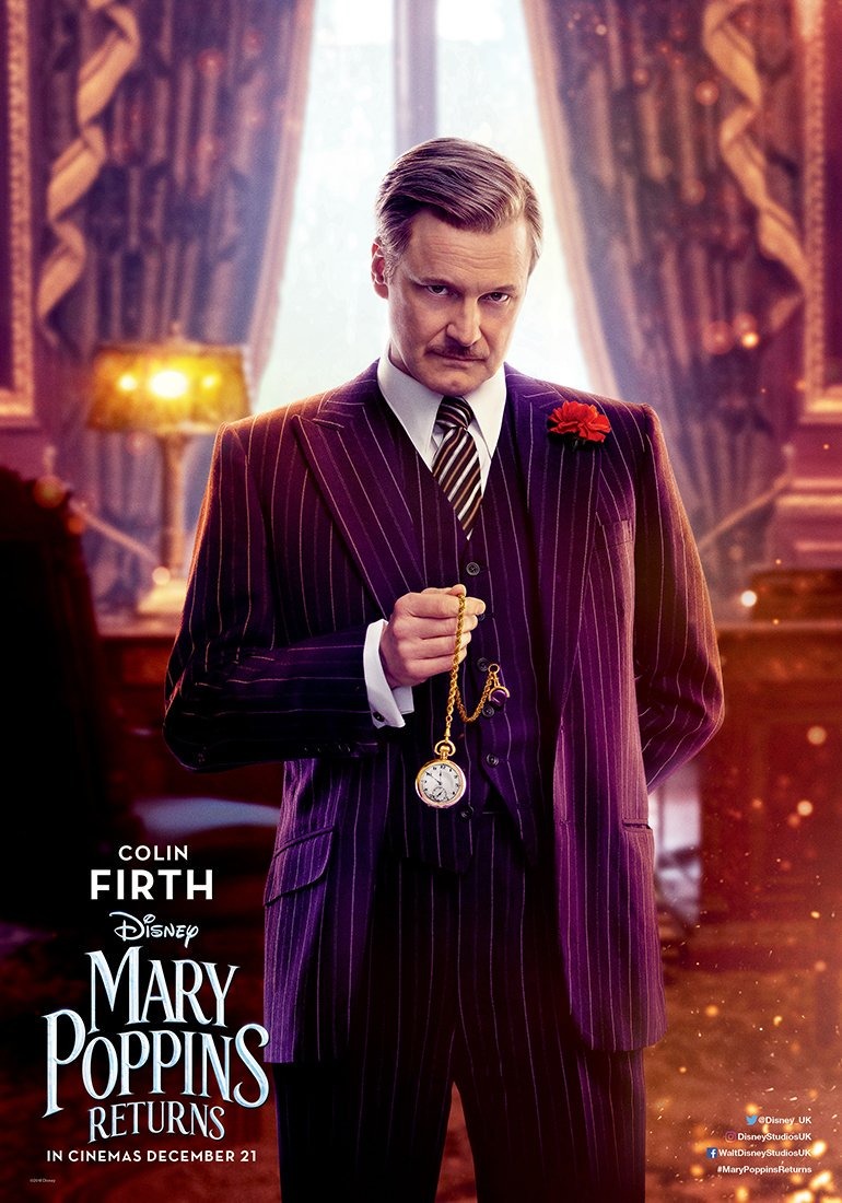 电影海报欣赏：新欢乐满人间(Mary Poppins Returns)