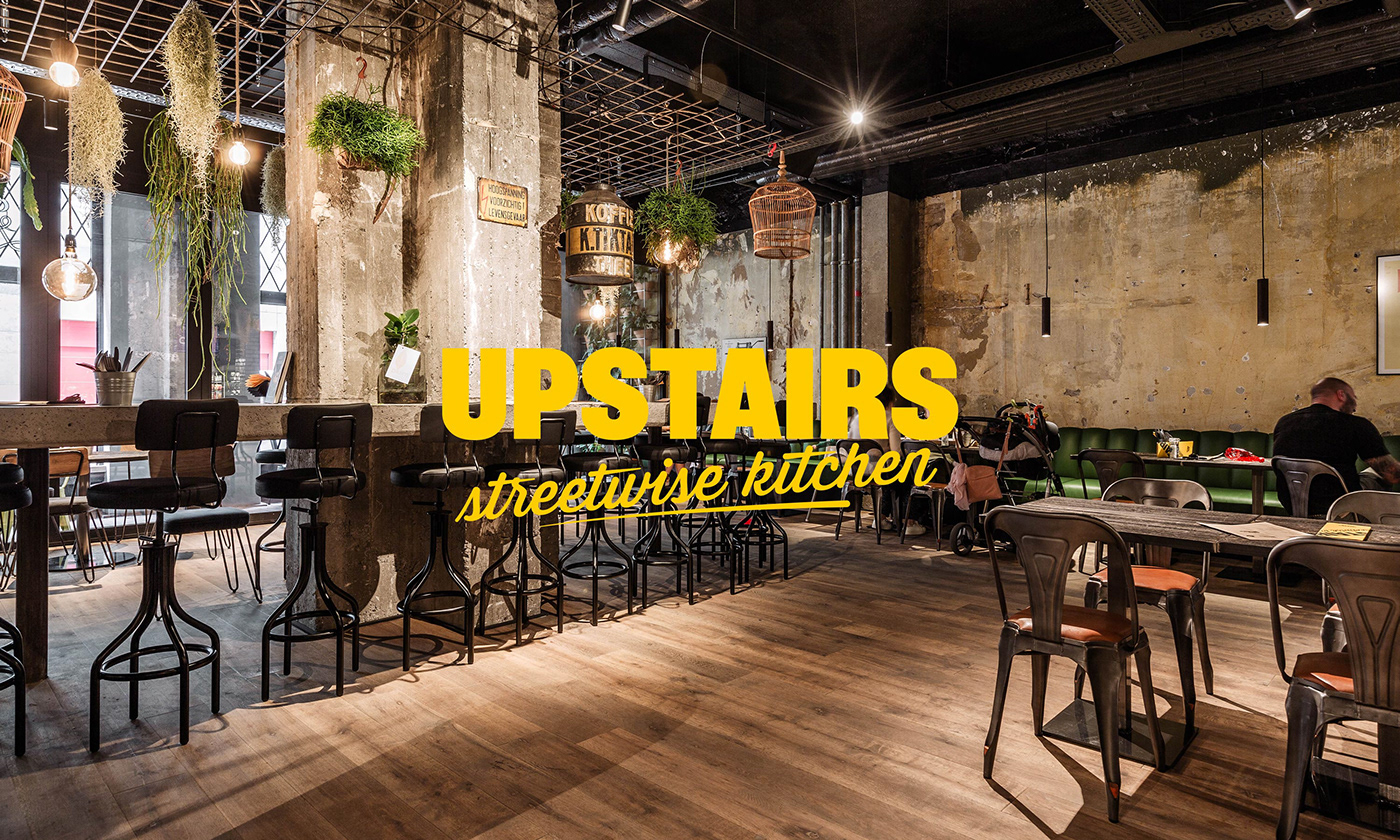 Upstairs Hotel酒店品牌设计欣赏