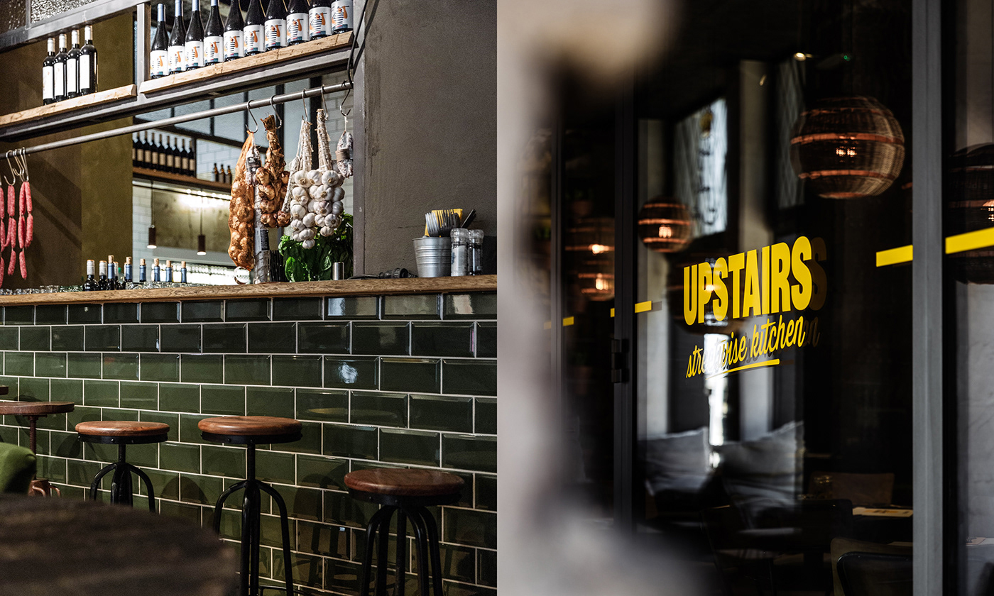 Upstairs Hotel酒店品牌设计欣赏
