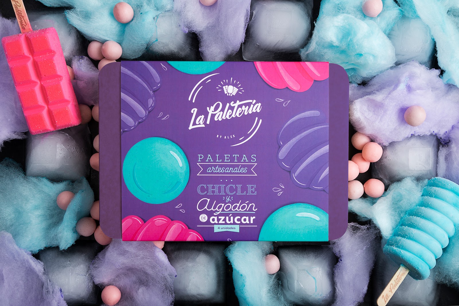 La Paletería冰棒包装盒设计