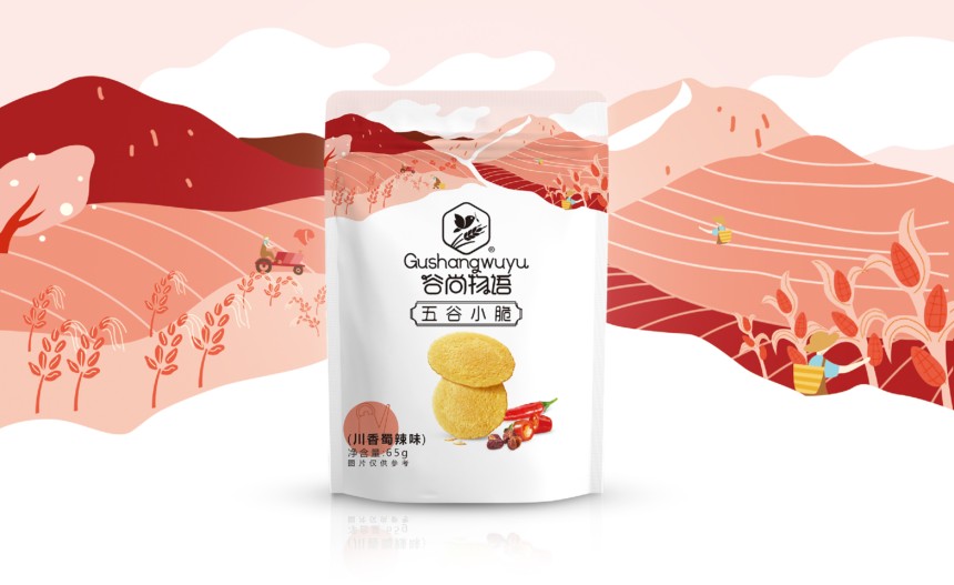 谷尚物语饼干包装设计 谷尚物语饼干包装设计