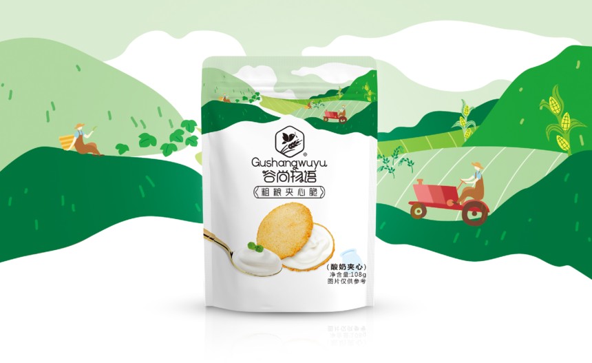 谷尚物语饼干包装设计 谷尚物语饼干包装设计