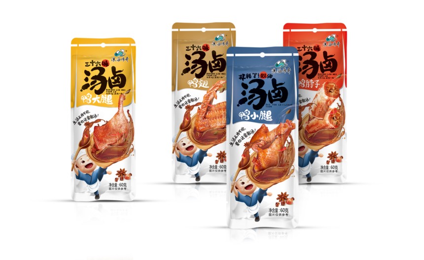 小零食包装设计:汤卤 小零食包装设计:汤卤