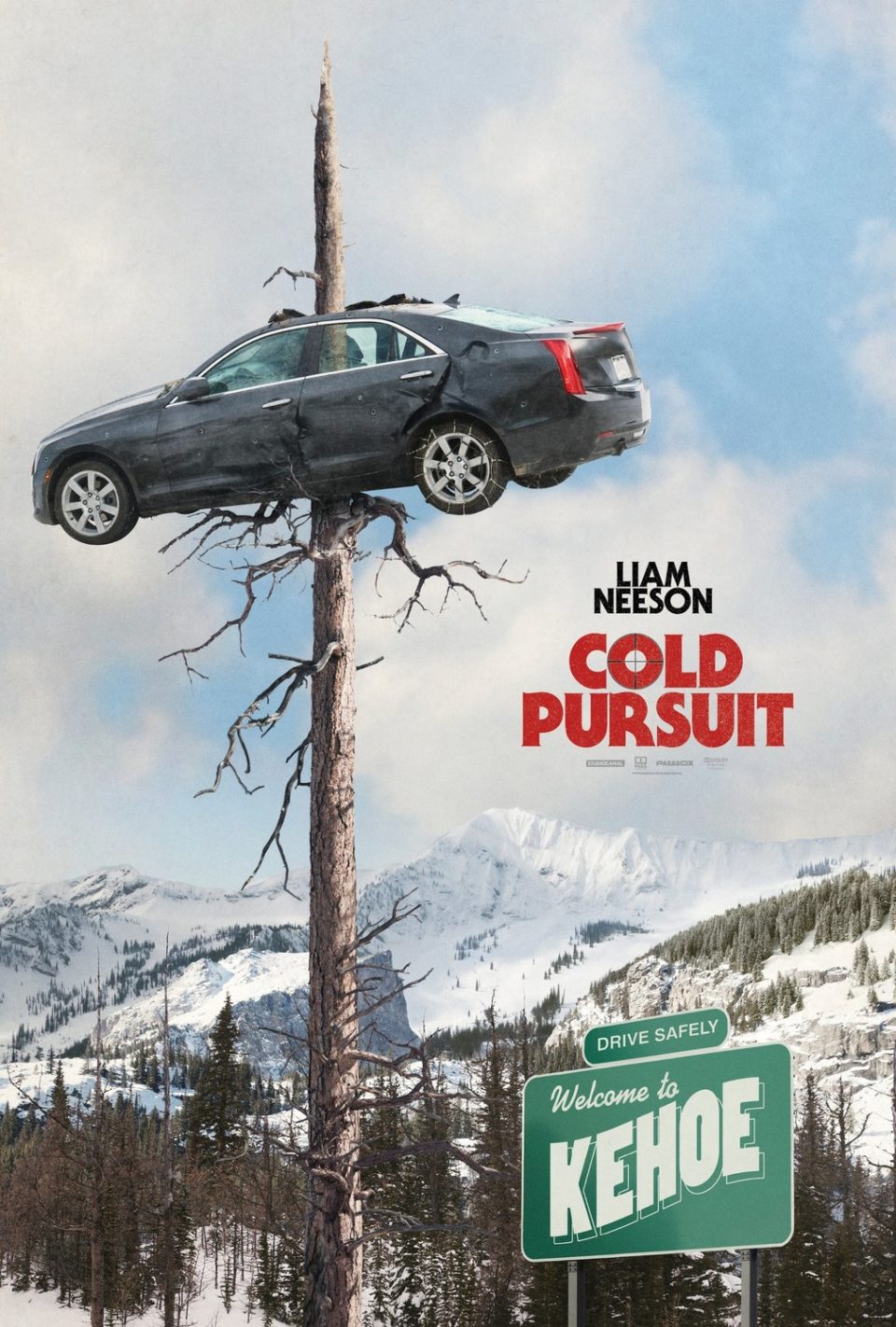电影海报欣赏：穷追不舍(Cold Pursuit)