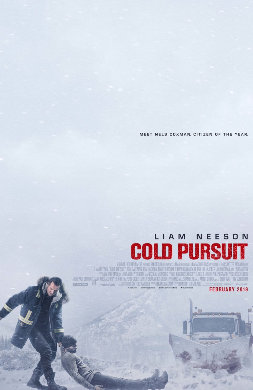 电影海报欣赏：穷追不舍(Cold Pursuit)