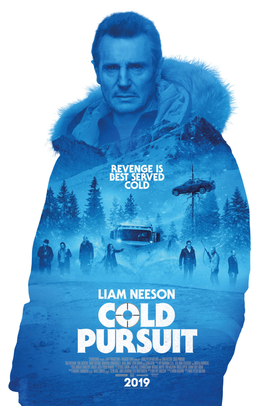 电影海报欣赏：穷追不舍(Cold Pursuit)