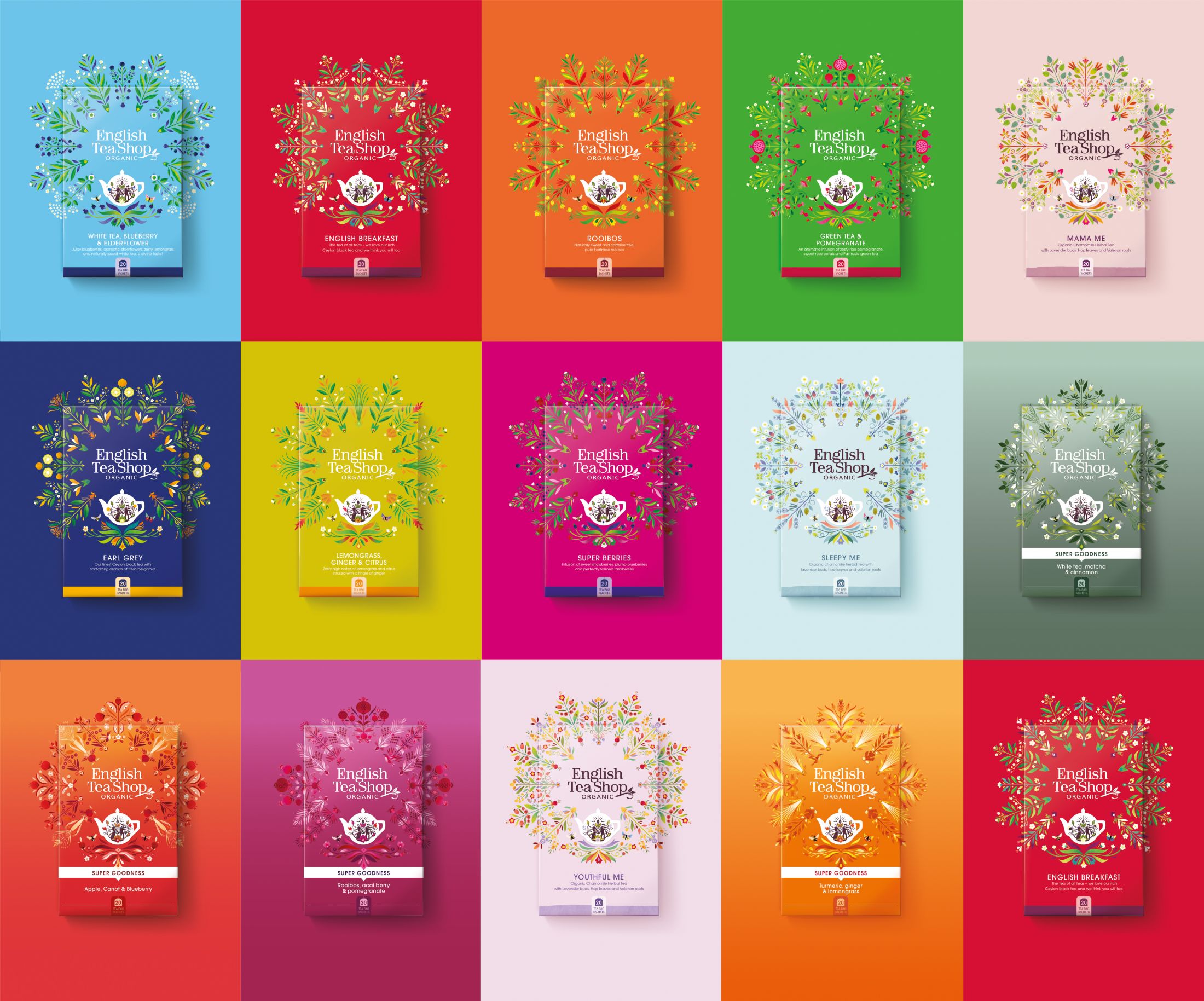 English Tea Shop茶包装设计