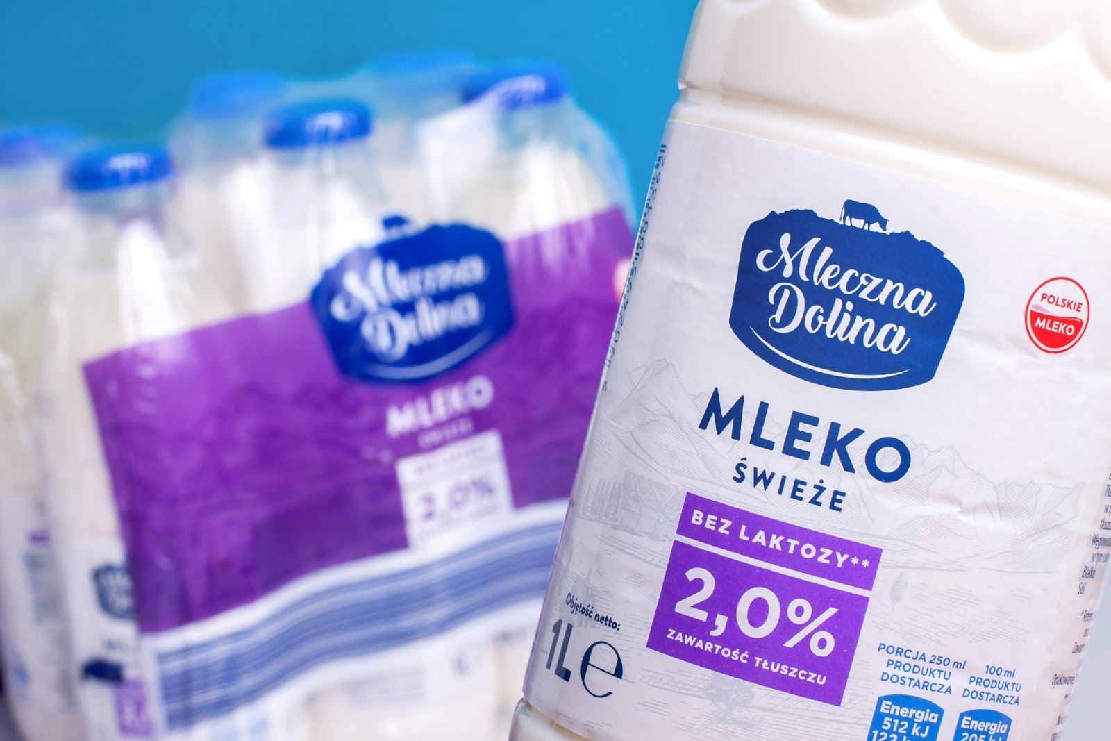 Mleczna Dolina乳制品包装设计