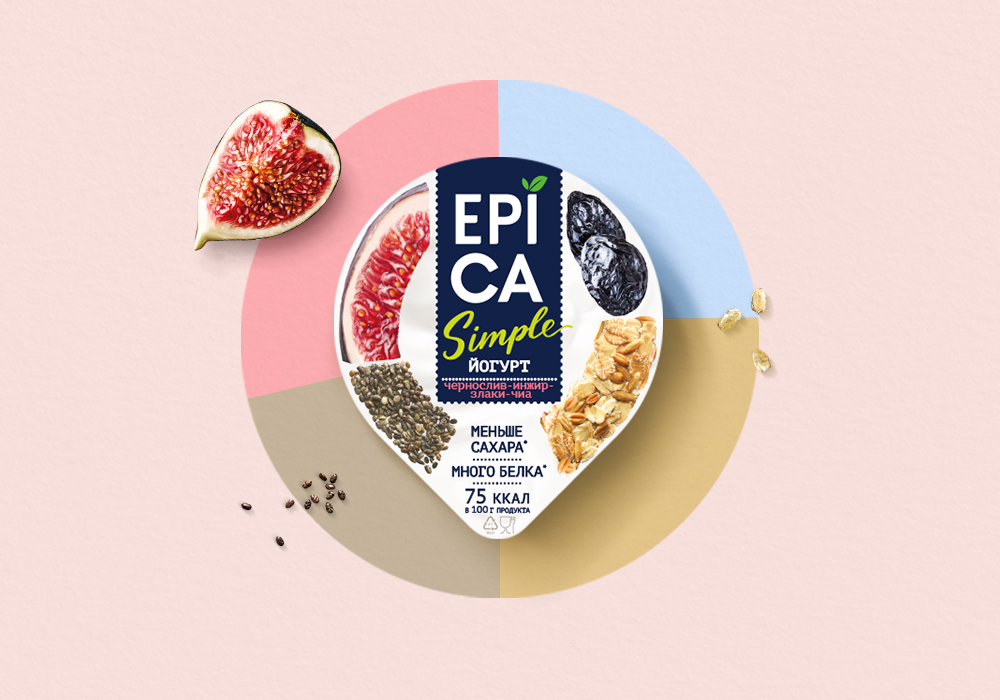 Epica Simple酸奶包装设计