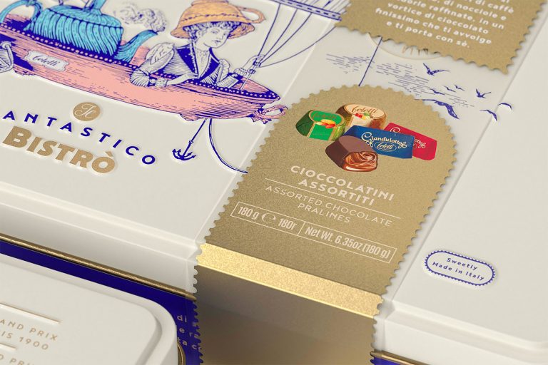 Il Fantastico Bistrò盒装巧克力包装设计 Il Fantastico Bistrò盒装巧克力包装设计