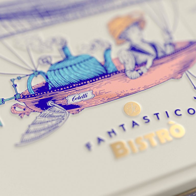 Il Fantastico Bistrò盒装巧克力包装设计 Il Fantastico Bistrò盒装巧克力包装设计
