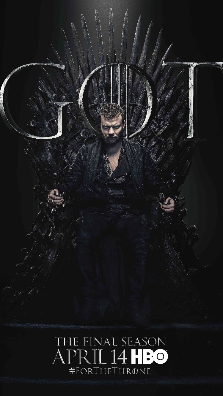 《权利的游戏》(Game of Thrones)最后一季角色海报设计 《权利的游戏》(Game of Thrones)最后一季角色海报设计
