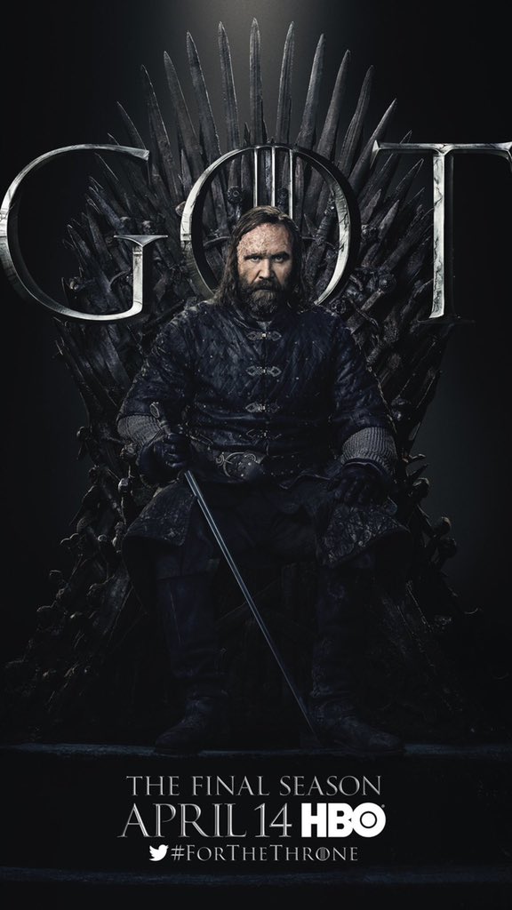 《权利的游戏》(Game of Thrones)最后一季角色海报设计 《权利的游戏》(Game of Thrones)最后一季角色海报设计