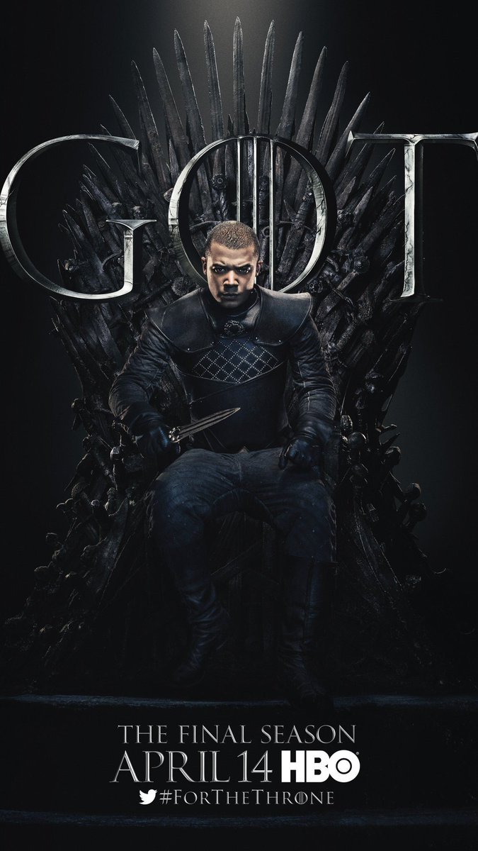 《权利的游戏》(Game of Thrones)最后一季角色海报设计 《权利的游戏》(Game of Thrones)最后一季角色海报设计