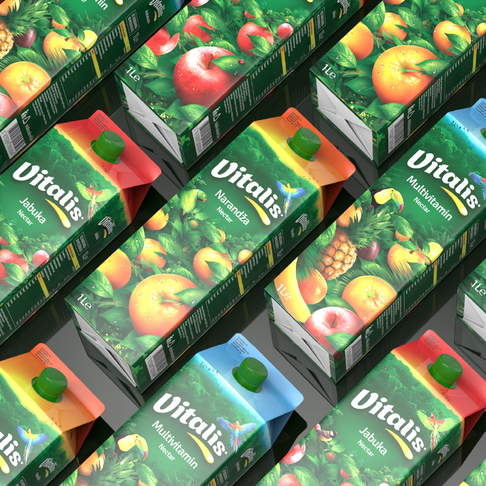 Vitalis果汁包装设计