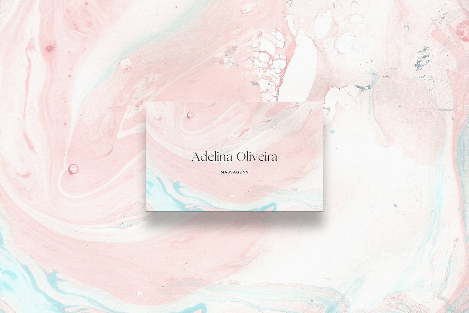 按摩师Adelina Oliveira个人品牌视觉设计