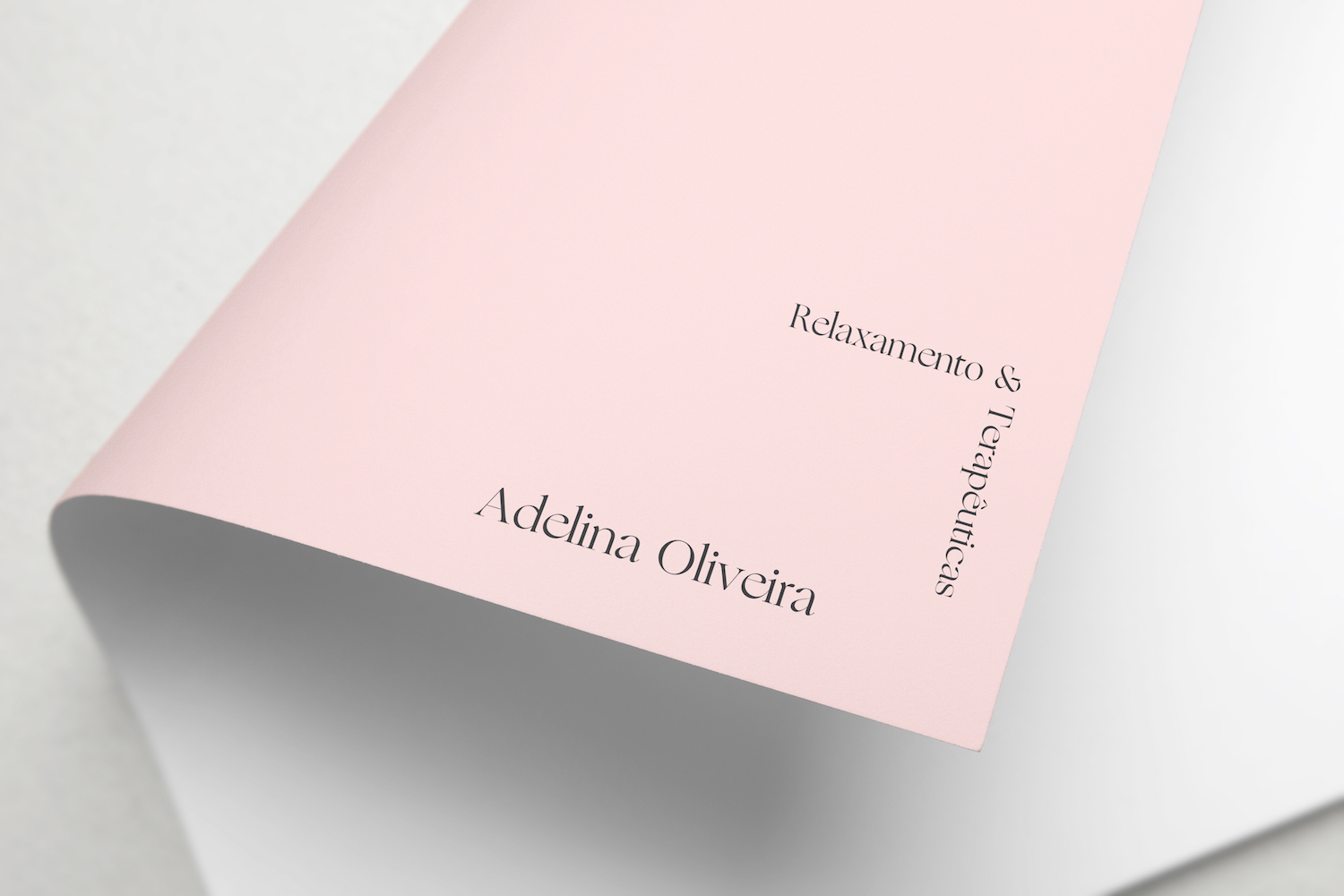 按摩师Adelina Oliveira个人品牌视觉设计