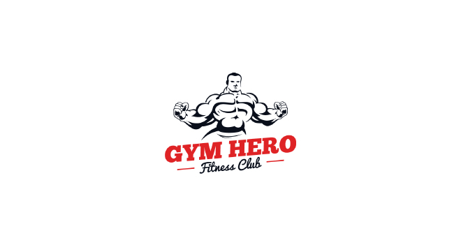 30款健身主题logo设计