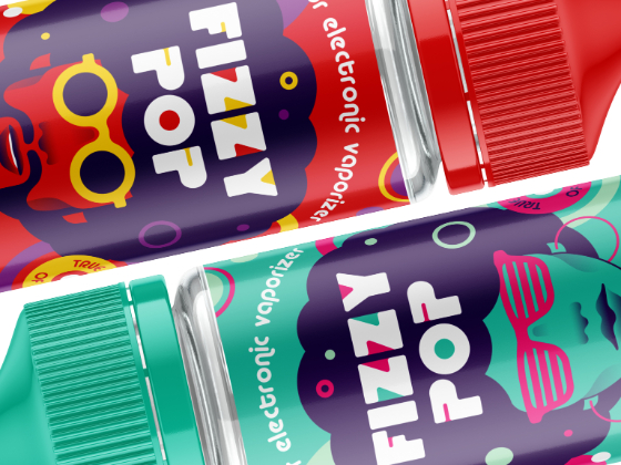 Fizzy Pop电子烟液包装设计