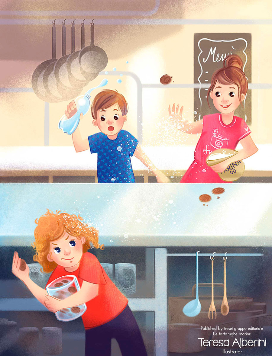 纯净感！8款彩铅儿童插画灵感