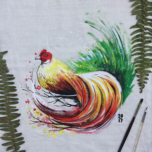 2017年越南设计师鸡年插画设计合集NO.2