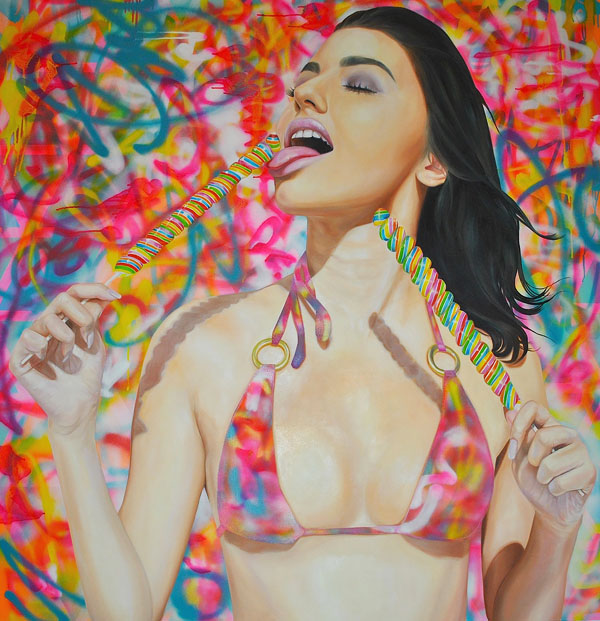 Michelle Tanguay棒棒糖女孩插画设计