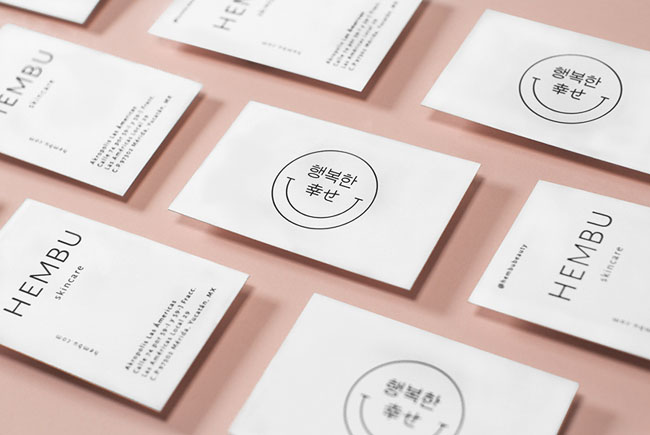 Hembu Skincare护肤品精品店品牌形象设计