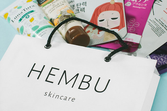 Hembu Skincare护肤品精品店品牌形象设计