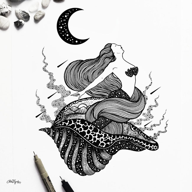 希腊Meni 2017手绘概念插画设计