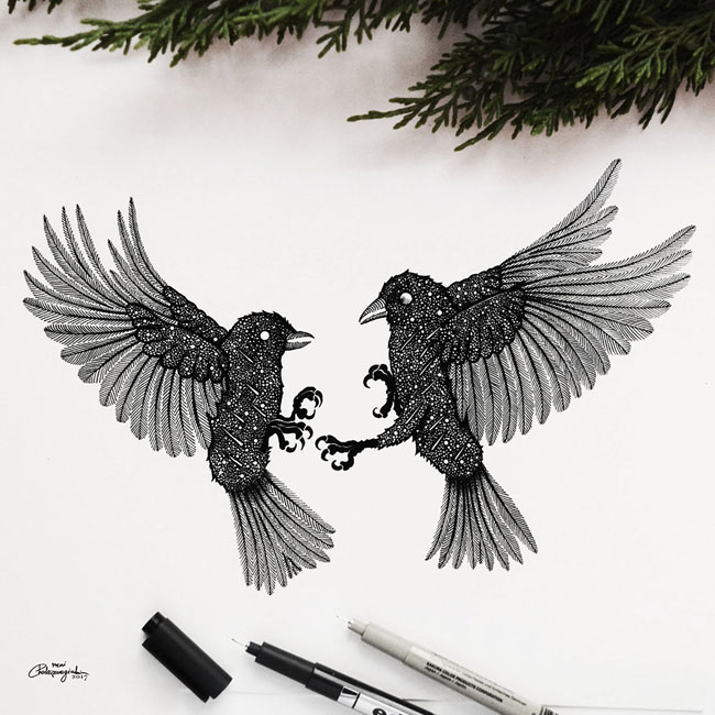 希腊Meni 2017手绘概念插画设计