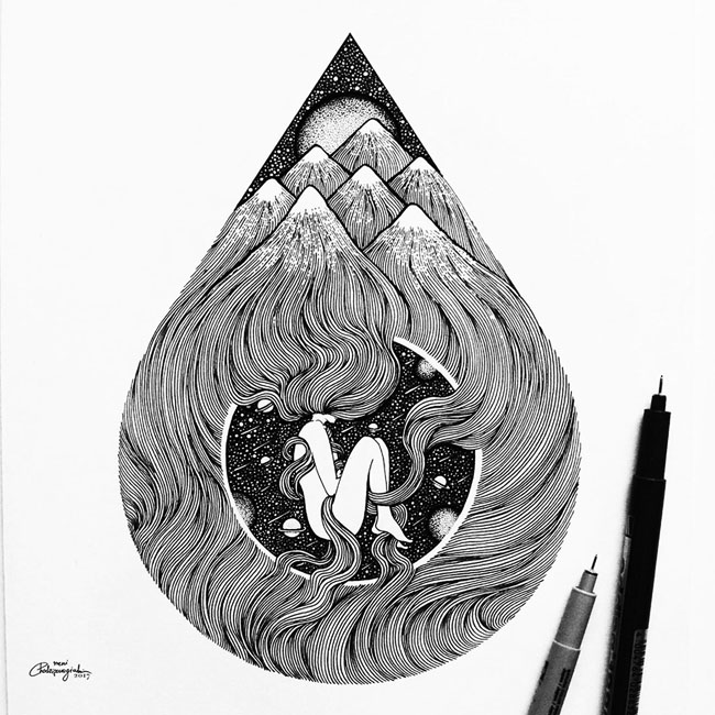 希腊Meni 2017手绘概念插画设计