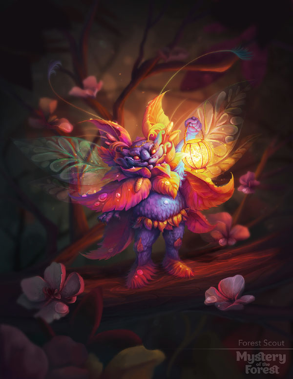 白俄罗斯Julia Molchanova色彩唯美的插画作品