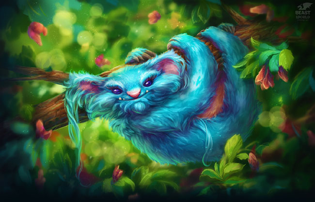 白俄罗斯Julia Molchanova色彩唯美的插画作品