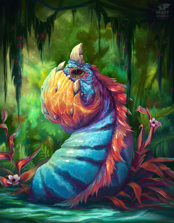 白俄罗斯Julia Molchanova色彩唯美的插画作品
