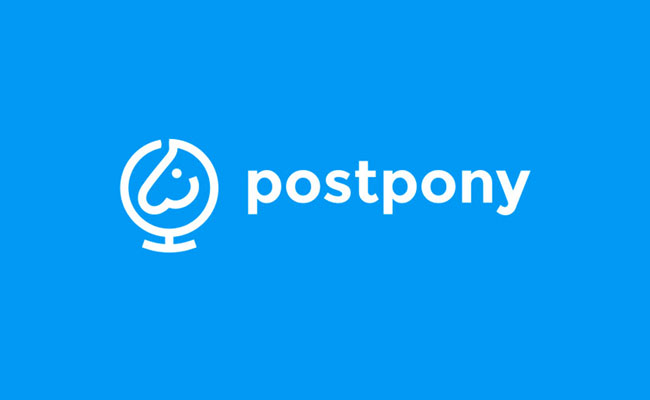 Postpony邮差小马快递折扣平台品牌形象设计