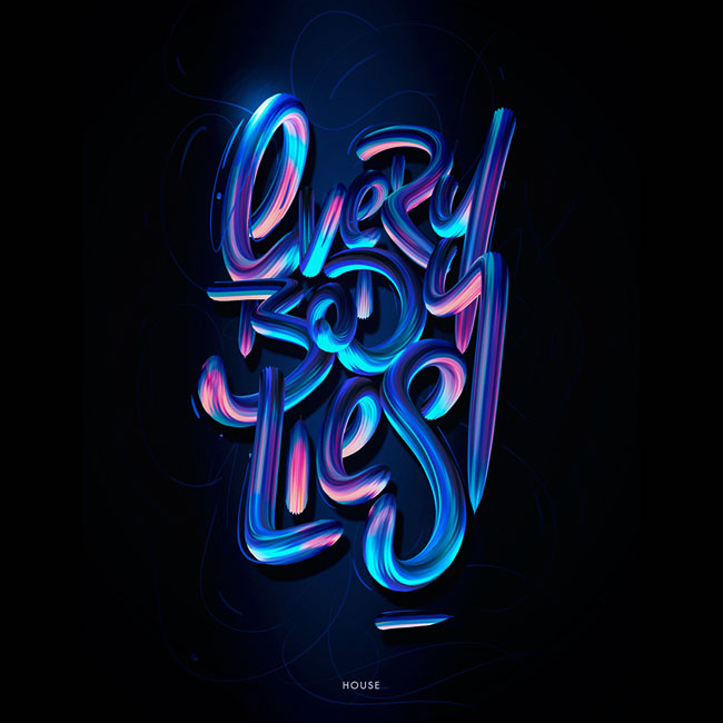 荷兰Jose Bernabe时尚字体设计作品NO.4