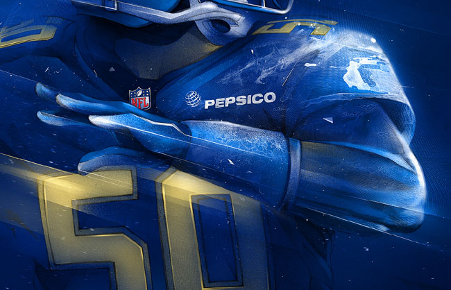 2016 PEPCITY SUPER BOWL系列插画设计
