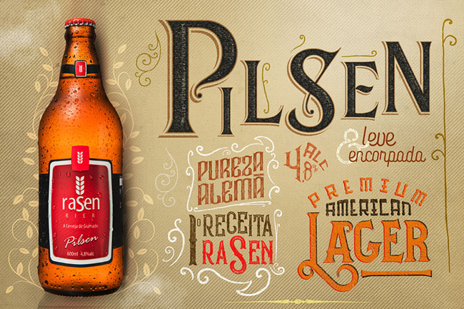 Rasen Bier啤酒海报设计