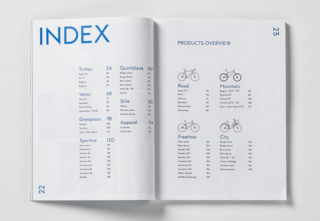 Olmo bikes高级自行车品牌宣传册设计