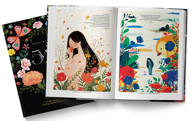 漂亮的5 MUA ARTBOOK书籍插画设计
