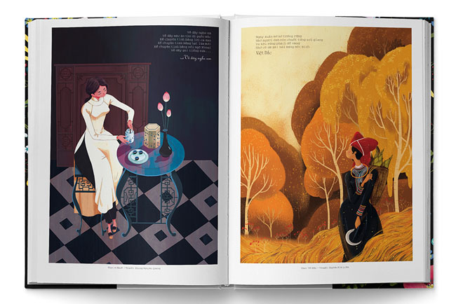 漂亮的5 MUA ARTBOOK书籍插画设计